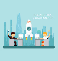 Social Media Cowdfunding