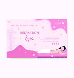 Beauty Spa And Yoga Landing Page Editable