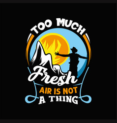 Hiking T-shirt Design