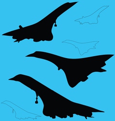 Concord Aircraft Silhouettes