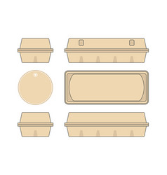 Stock Template Box For Chicken Eggs