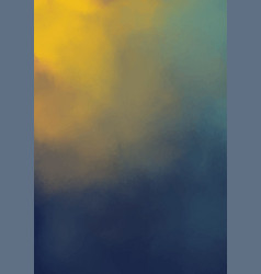 Abstract Yellow Green And Blue Grunge Color