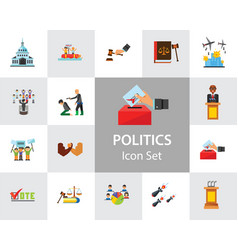 Politics Icon Set