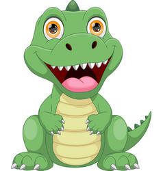 Cute Baby Dinosaur Cartoon