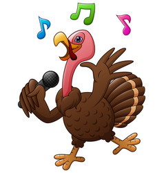 Happy Thanksgiving Day With Singing Cool Turkey