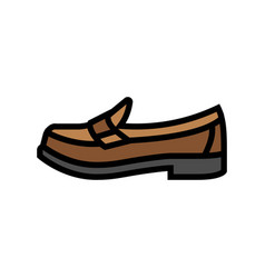 Loafers Japanese School Color Icon