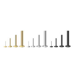 Metal Poles Set