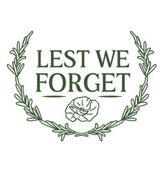 Anzac Day Memorial Wreath Badge