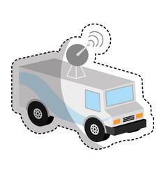 Antena Car Isometric Icon