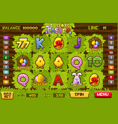 Easter Slots Garden For Gui Games