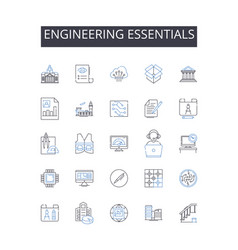 Engineering Essentials Line Icons Collection