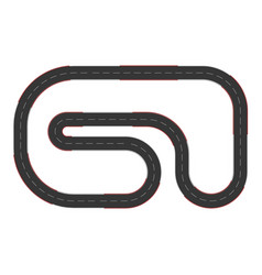 Prix Racetrack Icon Cartoon Car Track