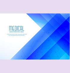 Abstract Blue Medical Healthcare Background