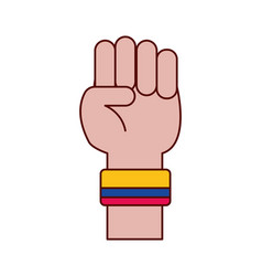 Colombian Hand With Band