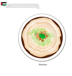 Hummus Or Palestinian Chickpeas Spread Dip