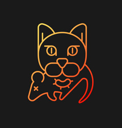 Toxoplasmosis Gradient Icon For Dark Theme