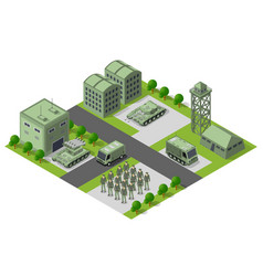 Module Base Camp Object Element For Building