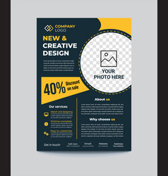 Creative Business Flyer Brochure Design A4