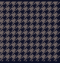 Houndstooth Trendy Pattern For Fabric Wallpaper