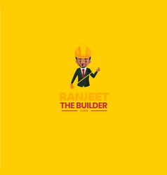 Builder Mascot Logo