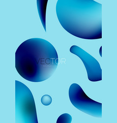 Fluid Shapes Vertical Wallpaper Background