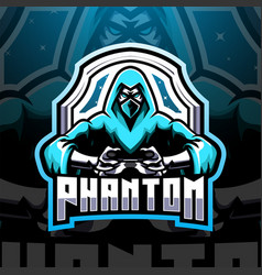 Phantom Esport Mascot Logo Design