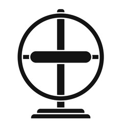 Smart Gyroscope Icon Simple Gyro