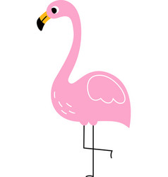 Cartoon Flamingo Bird