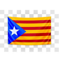 Hanging Flag Catalonia Catalonia Referendum