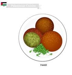 Falafel Or Palestinian Deep Fried Ball Of Chickpea