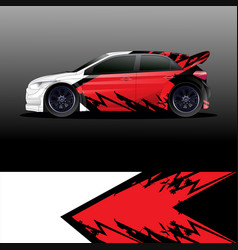 Rally Car Decal Graphic Wrap