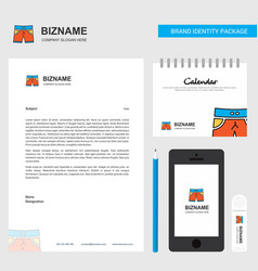 Shorts Business Letterhead Calendar 2019