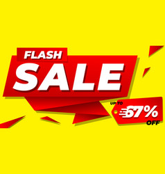 67 Off Sale Banner Flash Big Super Promotion