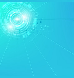 Abstract futuristic background technology sci fi Vector Image