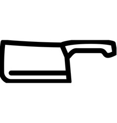 Firebox Knife Line Icon