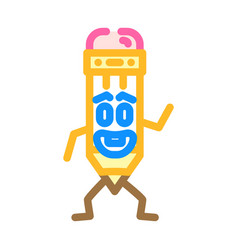 Office Pen Character Color Icon