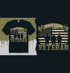 Desert Storm Veteran Best Design