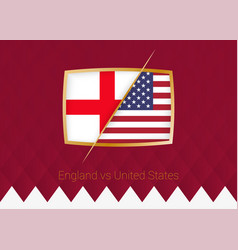 England Vs United States Group Stage Icon Of