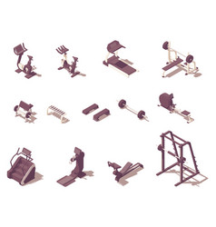 Isometric Gym Exercise Machines Set