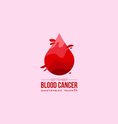 Design Concept Of Blood Cancer Awareness Month