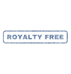 Royalty Free Textile Stamp