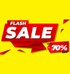 70 Off Sale Banner Flash Big Super Promotion