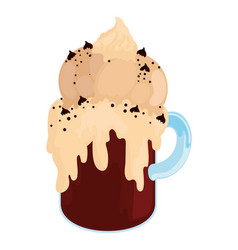 Chocolate Milkshake Icon