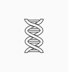 Dna Icon Deoxyribonucleic Acid