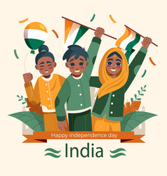 Flat India Independence Day