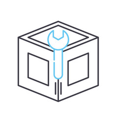 Sdk Toolkit Line Icon Outline Symbol