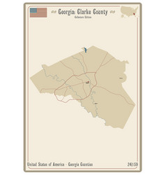 Map Of Clarke County In Illinois