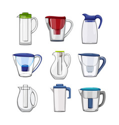 Water Pitcher Set Cartoon