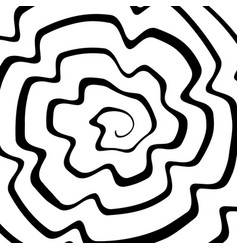 Swirl Hypnotic Black And White Spiral Monochrome