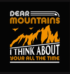 Hiking T-shirt Design